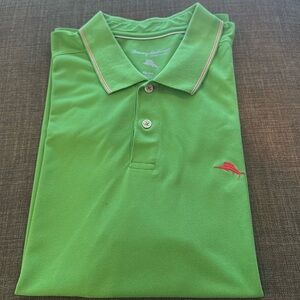 Tommy Bahama Island Modern Fit Polo Size XXL Preowned